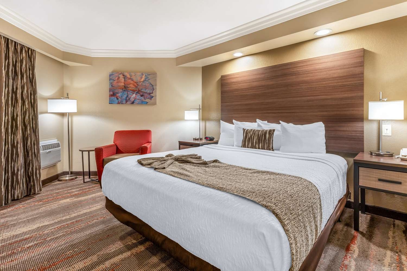 Roll in Shower | Accessible - Suite 1 King Bed