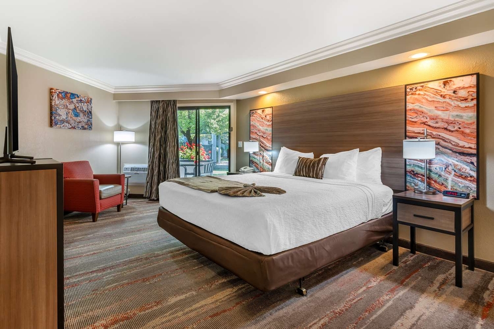 Jetted Tub | Suite-1 King Bed