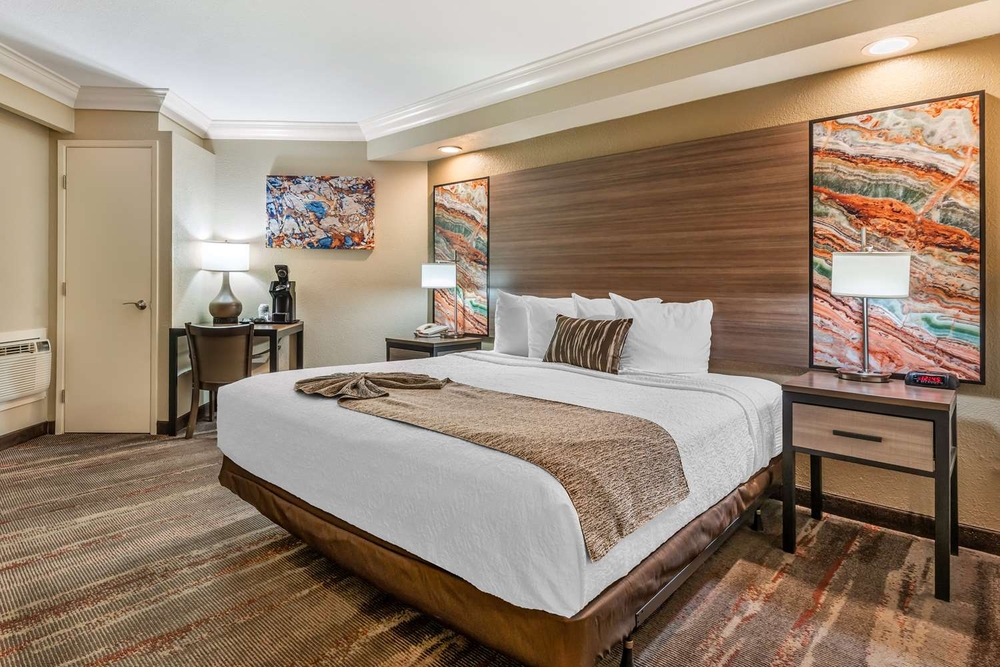 Jetted Tub | Suite-1 King Bed